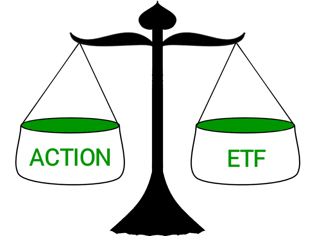 Dans quoi investir en bourse : ETF ou Actions ?
