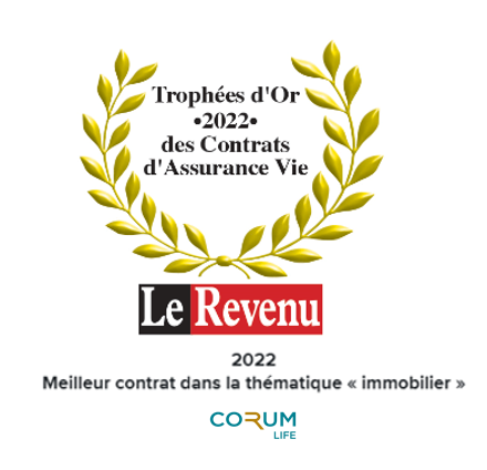 distinction-le-revenu-2022-corum-life Distinction Le revenu reçu par Corum Life en 2022.